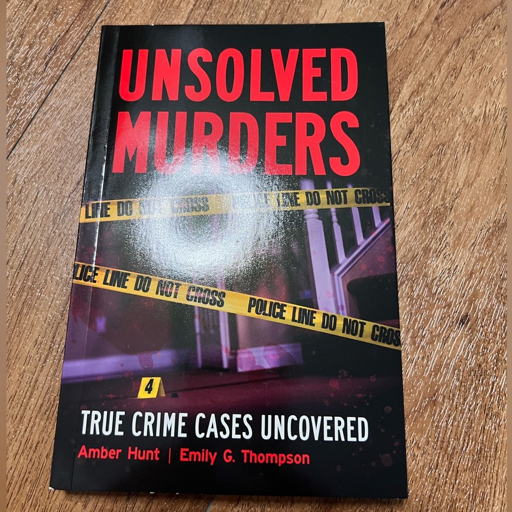 Unsolved Murders book
